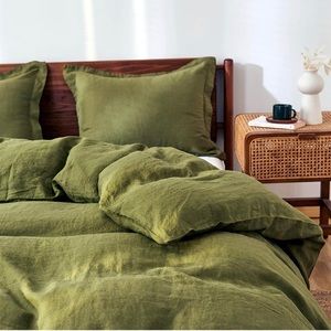 Simple&Opulence 100% Linen Duvet Cover Set (3 pcs)